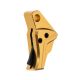Gold Glock Gen 3-4 Trigger Shoe by Tyrant CNC – Anodized Finish