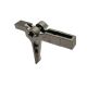 PTI Parts AR-15 Trigger - Mil-Spec SKELETON Flat - NICKEL
