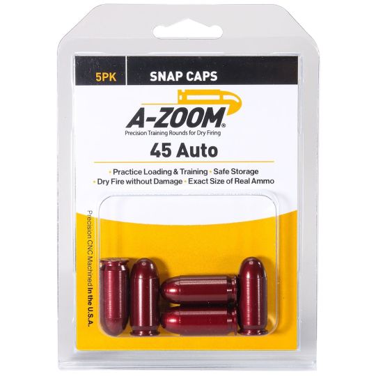 A-Zoom 45ACP Precision Pistol Targets 5-Pack Ammo Training