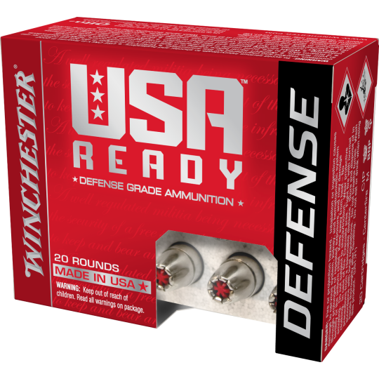 Winchester Ammo USA Ready 45 ACP 200 gr Hex Vent Hollow Point - 20rd Box