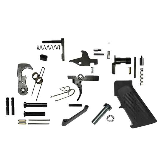 Del-Ton Inc Complete AR-15 Lower Parts Kit with Pistol Grip