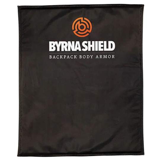 Byrna Technologies BS00119 Shield Backpack Body Armor Black 10" x 12:"