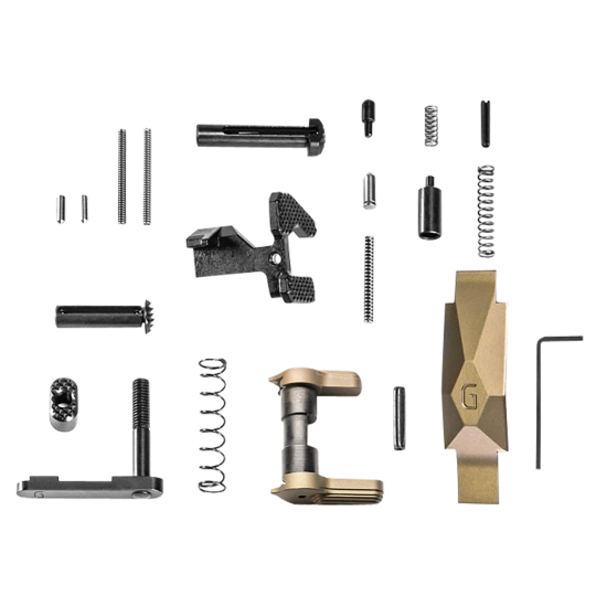 Geissele Ultra Duty Lower Parts Kit DDC, Ambi Safety & Bolt Catch