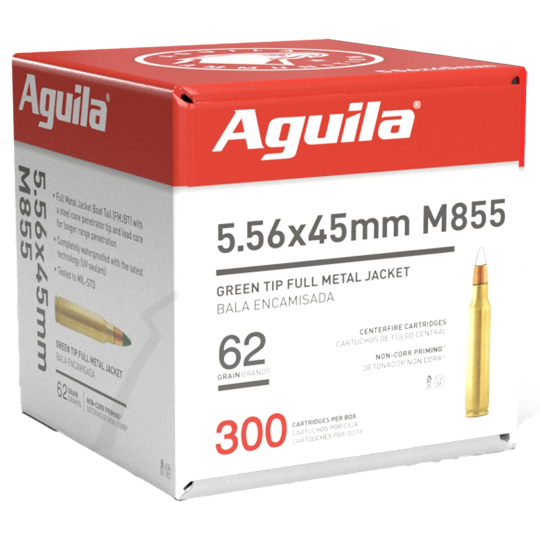 Aguila Green Tip M855 5.56x45mm NATO 62gr