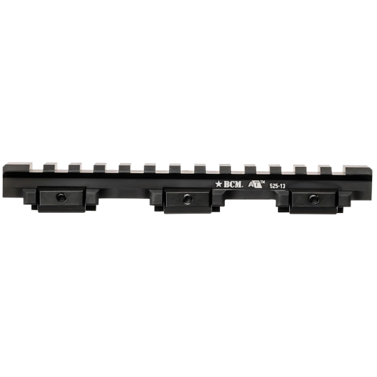 BCM A/T Optic Riser 525-13 5.75in 13-Slot Black Anodized