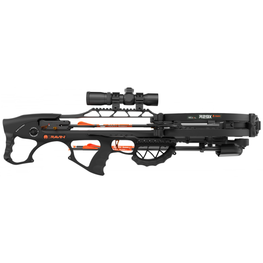 Ravin R29X Crossbow 450FPS, 6.75 lbs, 29” Black - High-Speed Power