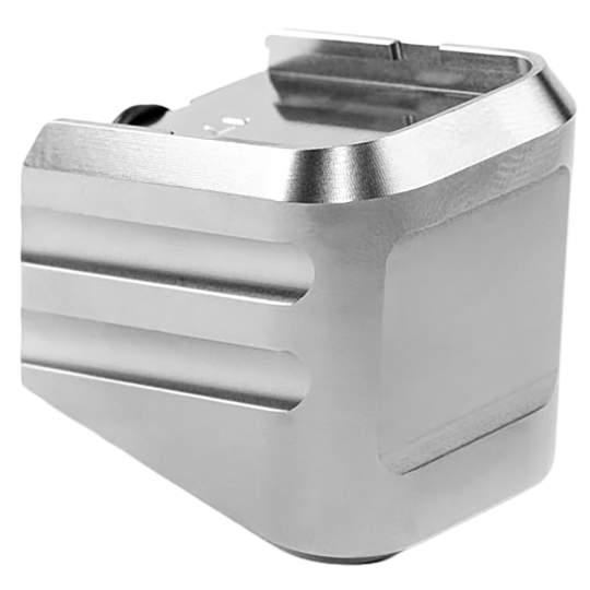 Cross Armory Glock 19/23/32 Magazine Extension Silver Aluminum