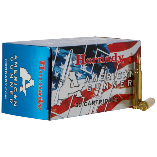 Hornady American Gunner 7.62x39mm Ammo - 123gr Hollow Point 50rd Box