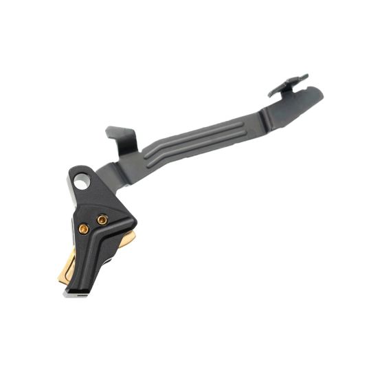 Tyrant CNC Glock 43X Trigger Upgrade Black/Gold Anodized