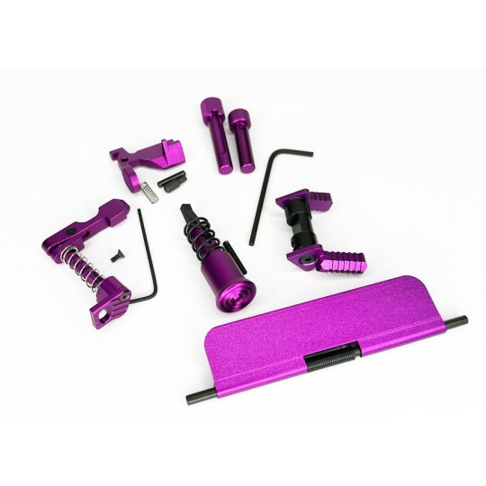 PT Parts AR-15 Upper / Lower Color Parts Kit - Purple