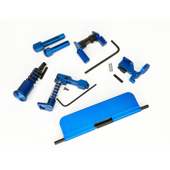 PT Parts AR-15 Upper / Lower Color Parts Kit - Blue