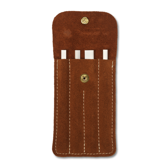 Spyderco Ceramic Sharpener File Set with Leather Case – Fine White