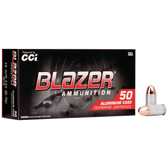 CCI Blazer 45ACP 230gr FMJ 50rd box