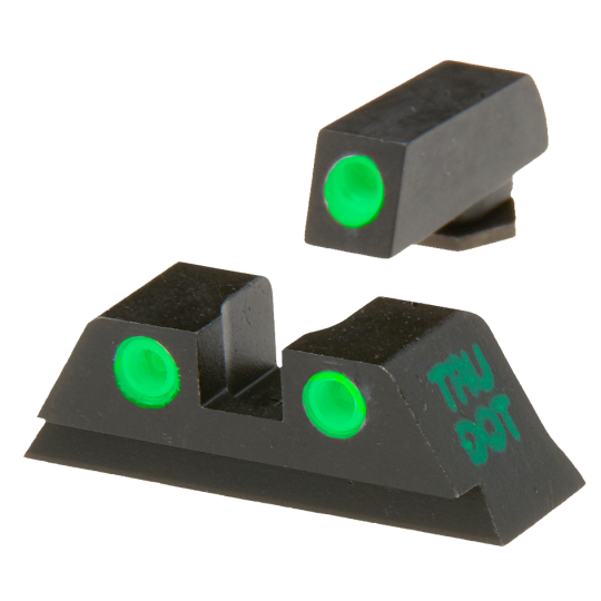 Meprolight USA Tru-Dot Adjustable Green Tritium Sights for Glock 42