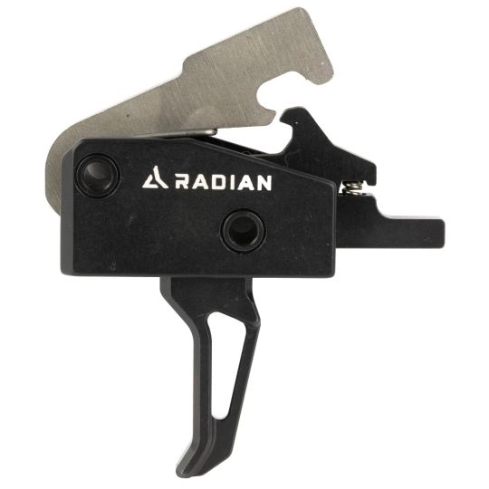 Radian Weapons, Vertex Trigger, Flat, Black, Fits AR Rifles