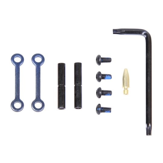 PTI Parts AR-15 Complete Anti-Rotation Trigger/Hammer Pin Set Anodized Grey