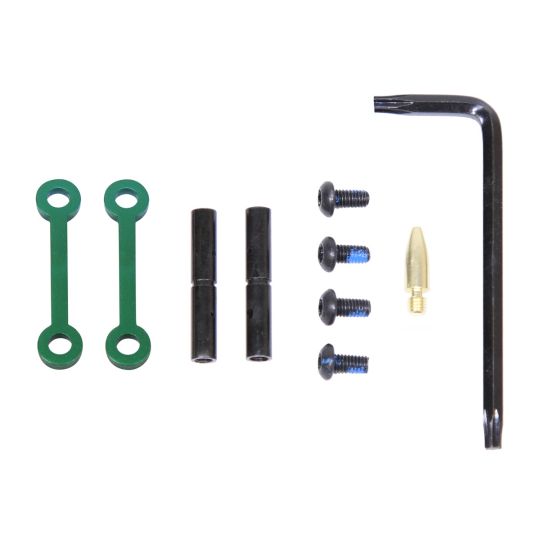 PTI Parts AR-15 Complete Anti-Rotation Trigger/Hammer Pin Set Anodized Irish Green