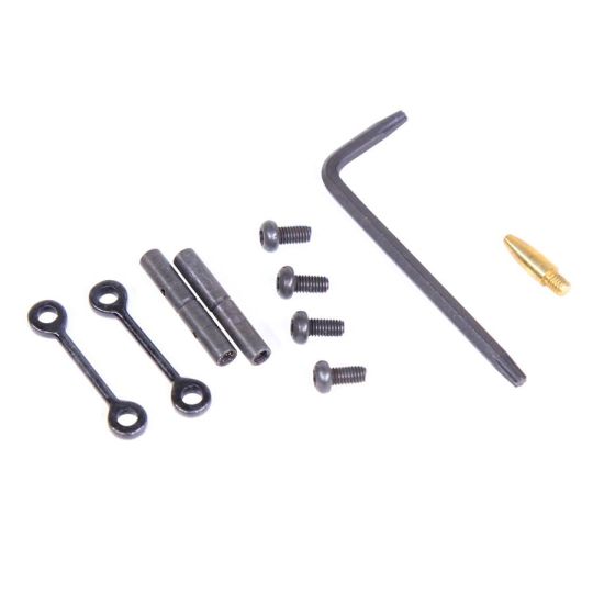 PTI Parts AR15 Anti Rotation Trigger Hammer Pin Set Anodized Black