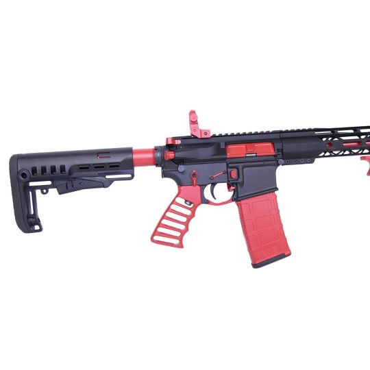 PTI AR-15 Multi Degree Short Throw Ambi Safety Cerakote Red