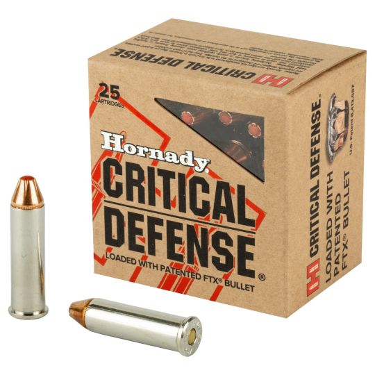 Hornady Critical Defense .357 Magnum 125 Grain Flex Tip - 25rd Box