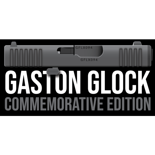 G-Flex Special "Gaston Glock" Commemorative Edition with Black Aluminum Trigger Shoe