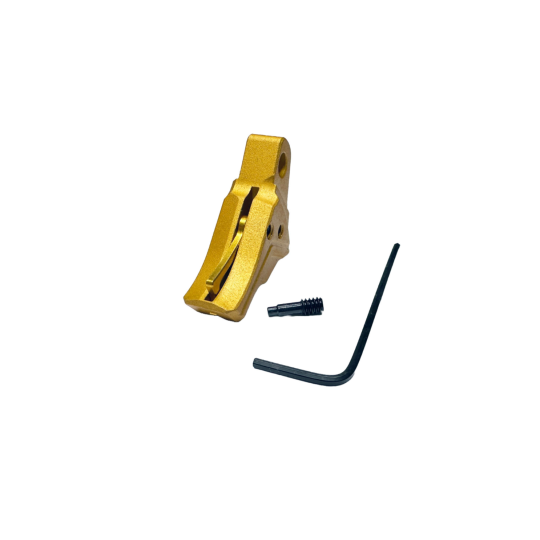 PTI Parts Glock 17/19 Gen 5 Gold Aluminum Trigger Shoe