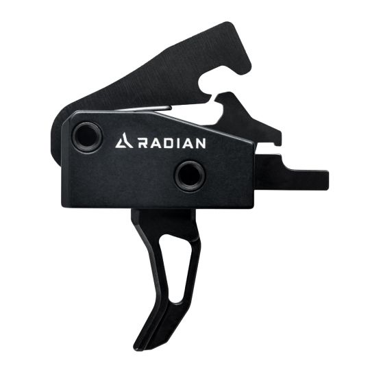 Radian Weapons, Vertex Trigger, Curved, Black, Fits AR Rifles