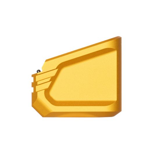 Tyrant CNC +6/5 Mag Extension for Glock 17/19X/22/34/35/45, Gold