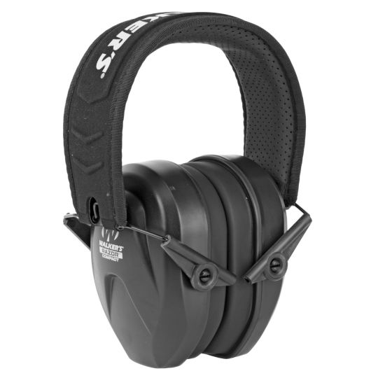 Walker's Razor Compact Passive Earmuff - Black
