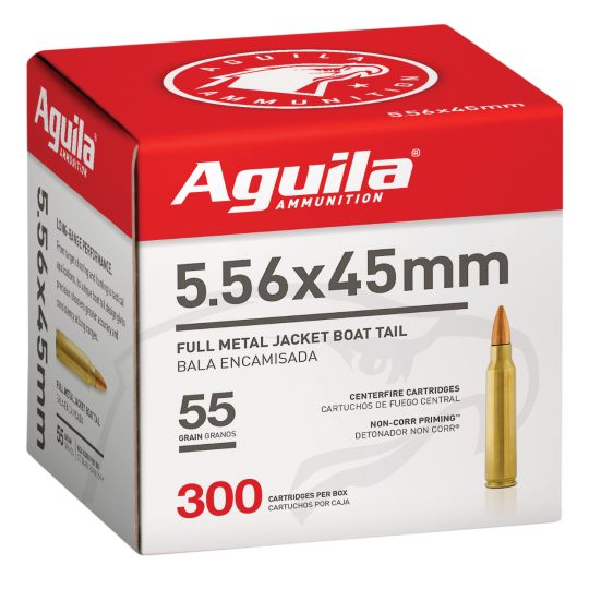 Aguila 5.56x45mm NATO 55gr FMJ