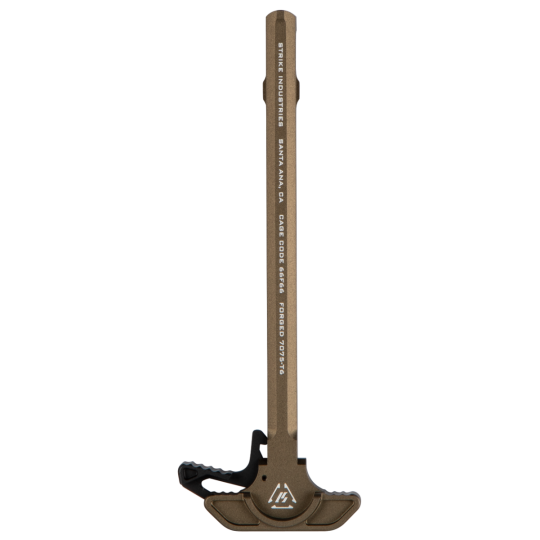 Strike ARCHELFDE AR-15 Extended Latch Charging Handle FDE Aluminum