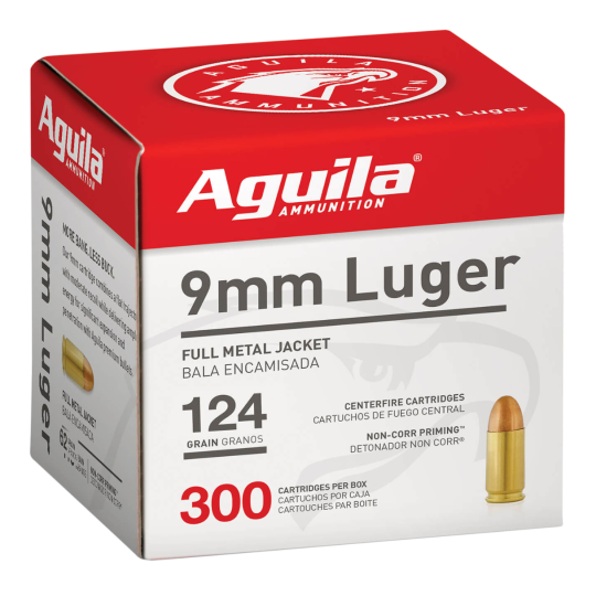 Aguila Target & Range Handgun 9mm Luger 124gr