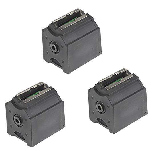 Ruger 90979 LX-1 Value Pack 10rd Rotary 22 LR Fits Ruger 10/22 Black Plastic Left Hand 3 Pack