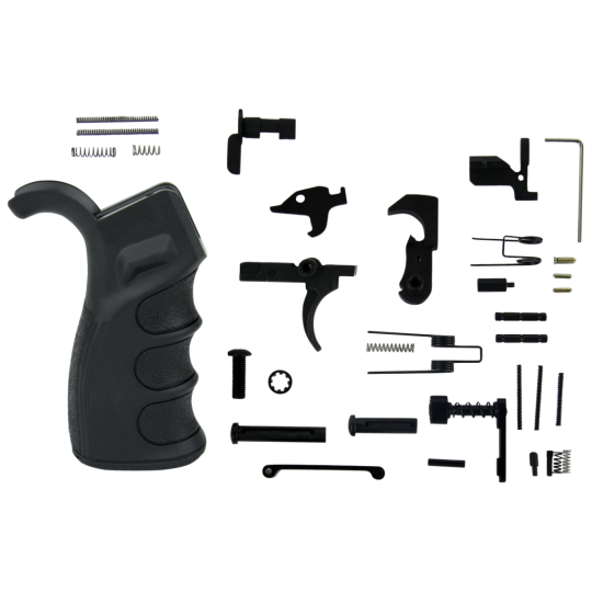 TacFire AR-15 Lower Parts Kit Black PGAR-B Grip