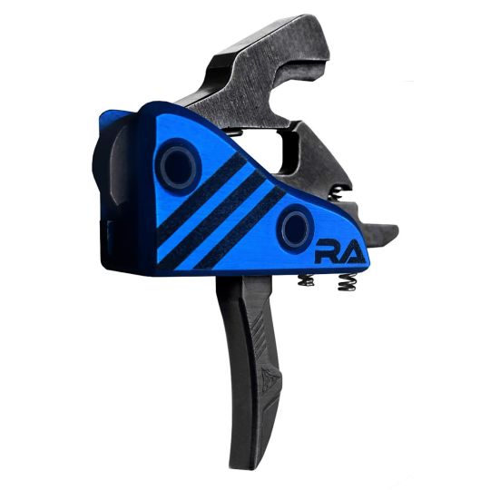 Rise Armament RA524DEFENSE Blitz Defense Single-Stage Hybrid with 4.50 lbs Draw Weight, Blue Housing & Black Trigger for AR-Platform, Includes Pins