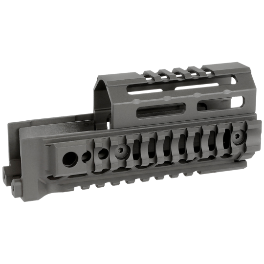 Midwest Industries AK Alpha 6" Black Aluminum Handguard for AK-47/AK-74