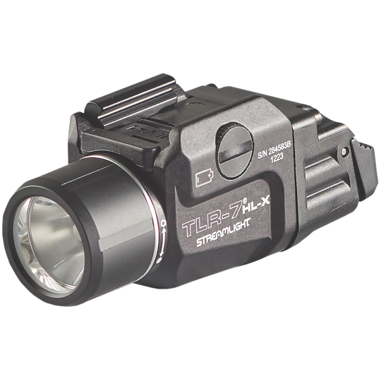 Streamlight 69458 TLR-7 HL-X USB Gun Light Black Anodized 500/1,000 Lumens White LED
