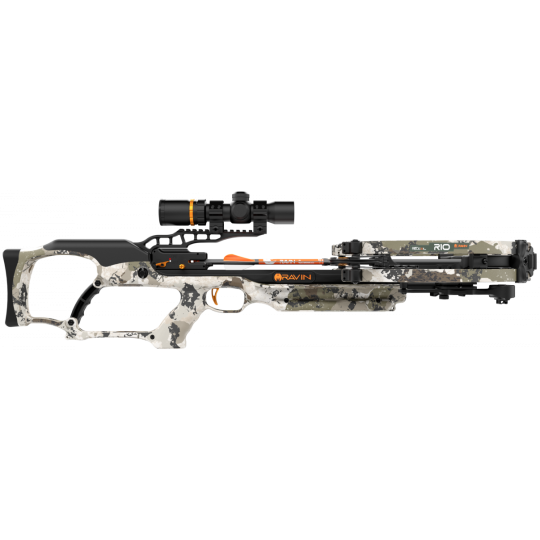 Ravin XK7 Crossbow 400FPS, 6.8LB, 33” Camo - Top Performance