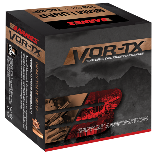 Barnes Bullets 32005 VOR-TX 9mm 115gr XPB 20 Per Box/10 Case
