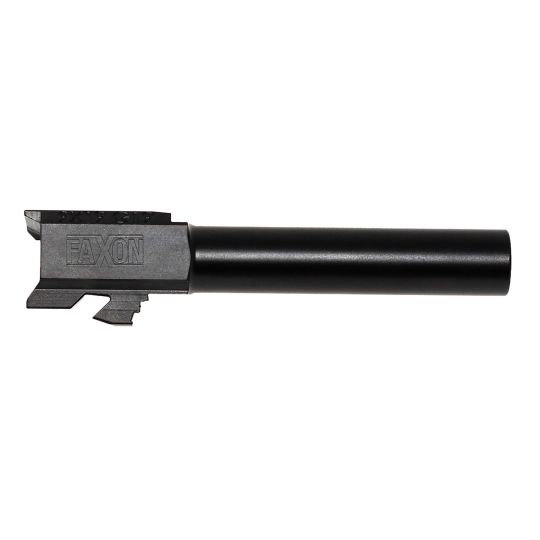Faxon Firearms Duty Series 9mm Barrel for Glock 19 Gen2-5, 4150 Steel