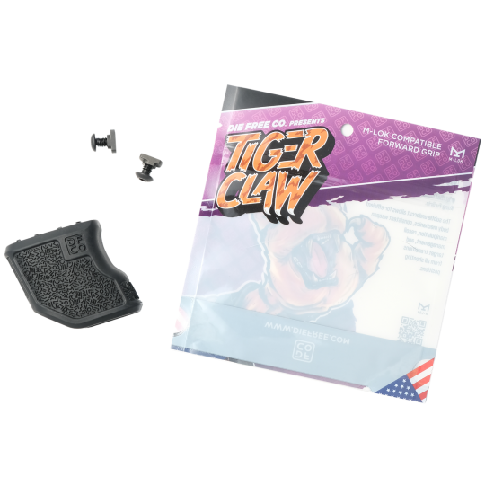 Die Free Co LLC Tiger Claw Black Nylon Tactical Grip Accessory