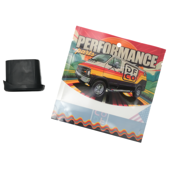 Die Free Co Grip Plug Black Rubber for AR15 and M4 Platforms