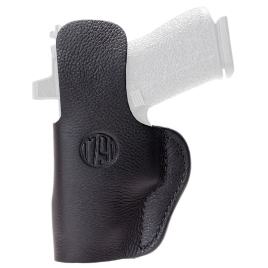 1791 Gunleather, Optic Ready Light Bearing IWB Holster, Black, Left Hand, Fits Glock 48/26, Sig 365XL with Compact Light