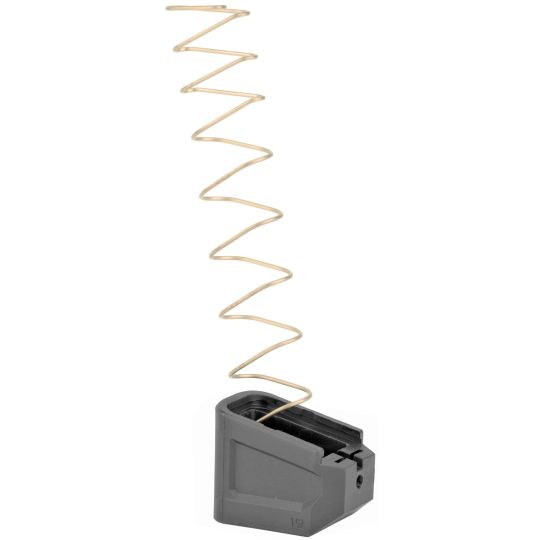 Strike Industries, Enhanced Magazine Plate for Glock 19, +5, Black