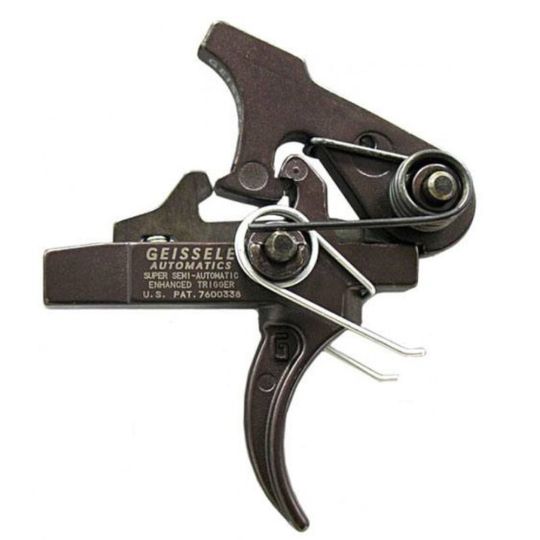 Geissele Automatics AR-15 Super Semi-Automatic Enhanced (SSA-E) Trigger 2 Stage 3.5 lb Pull Black 05-160