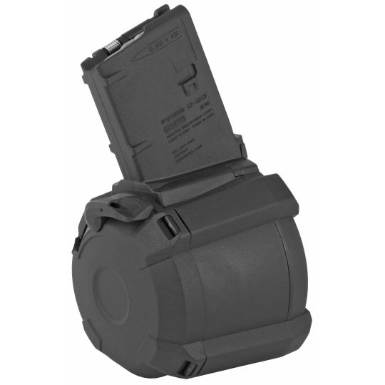 Magpul PMAG D-60 AR-15 60 Rds Drum Magazine 5.56 NATO Black