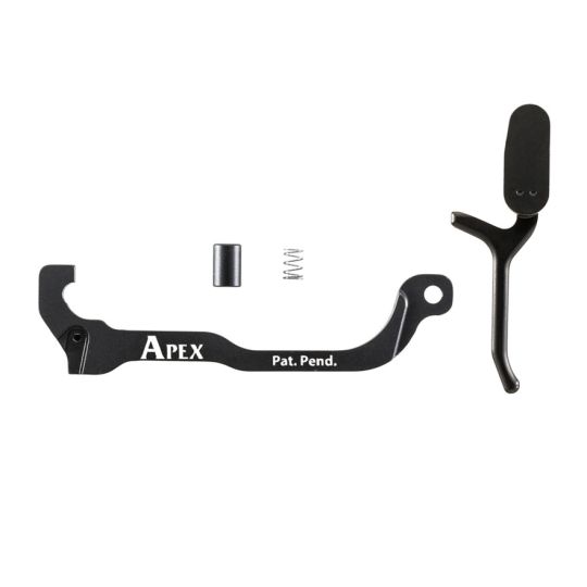 Apex Tactical Advanced Flat Trigger with Forward Set Trigger Bar Kit Fits Sig P320 Steel Melonite