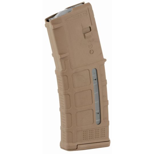 Magpul Gen M3 Windowed 30 Rds Magazine 5.56 NATO Coyote Tan