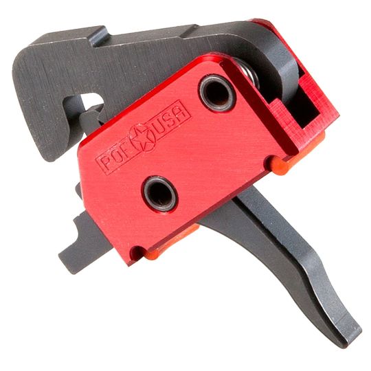 Patriot Ordnance Factory Single Stage 4.5 lbs. Curved Trigger Part Non-Rotating Trigger/Hammer Pins