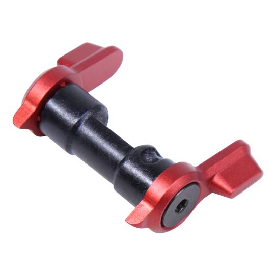 PTI Parts AR-15 Multi Degree Ambi Safety Selector Anodized Red